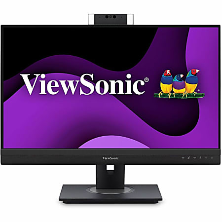 ViewSonic VG2757V-2K 27 Inch 1440p Video Conference Docking Monitor with Windows Hello Compatible IR Webcam, Advanced Ergonomics, and 90W USB C for Home and Office - 27" Viewable - In-plane Switching (IPS) Technology - LED Backlight - 2560 x 1440