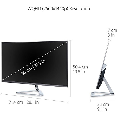 ViewSonic VX3276 2K MHD 32 Widescreen IPS HD Monitor - Office Depot
