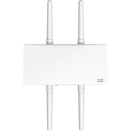 Meraki MR86 Dual Band IEEE 802.11 a/b/g/n/ac/ax 3.50 Gbit/s Wireless Access Point - Outdoor - 2.40 GHz, 5 GHz - MR86HW