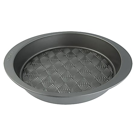 Taste of Home® Metal Nonstick Round Baking Pan, 9”, Ash Gray