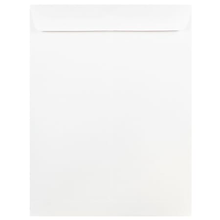 JAM Paper® Open-End 9" x 12" Envelopes, Gummed