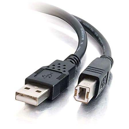 Usb b top cord