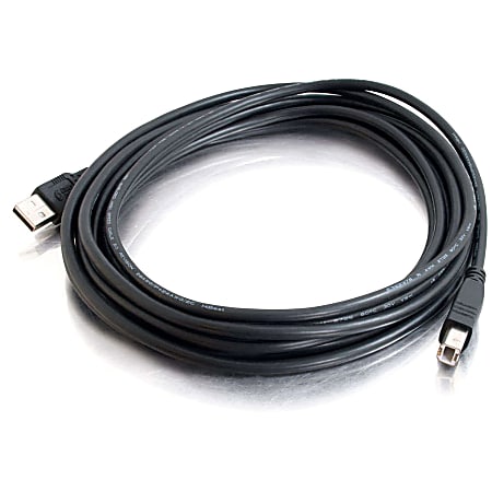 C2G 5m USB Cable USB A to USB B Cable MM Type A Male USB Type B