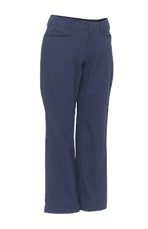 Royal Park Girls Uniform, Flat-Front Pants, Size 10 1/2, Navy