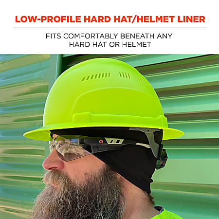 Ergodyne N Ferno 6813 Winter Skull Cap Helmet Liner Black Office Depot