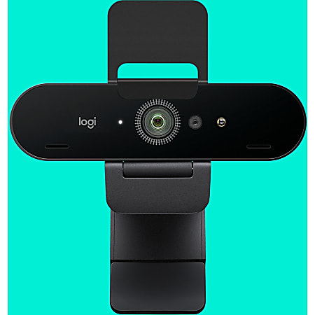 Logitech BRIO 4K Ultra HD Webcam Black - Office Depot