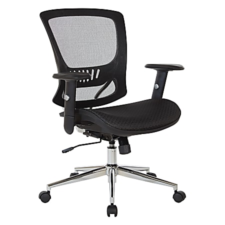 Mesh seat sales ergonomic office chair