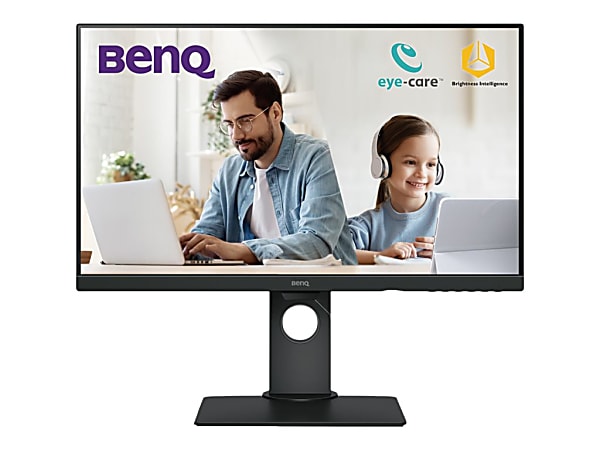 BenQ GW2780T - LED monitor - 27" - 1920 x 1080 Full HD (1080p) - IPS - 250 cd/m² - 1000:1 - 5 ms - HDMI, VGA, DisplayPort - speakers - black