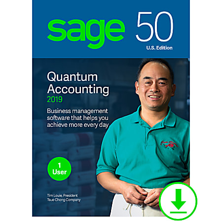 Sage 50 Quantum Accounting 2019, U.S., 1-User