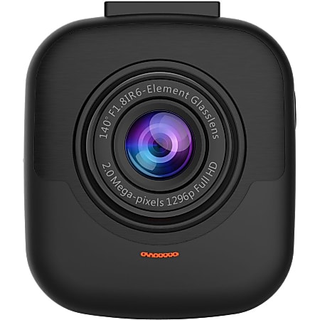 myGEKOgear by Adesso Orbit 530 Full HD 1296p Dash Cam, Wide Angle View, Wi-Fi, Night Vision/ Sony Starvis, and G-Sensor - 2" Screen - Dashboard - Wireless - Night Vision - 1920 x 1080 Video - Black