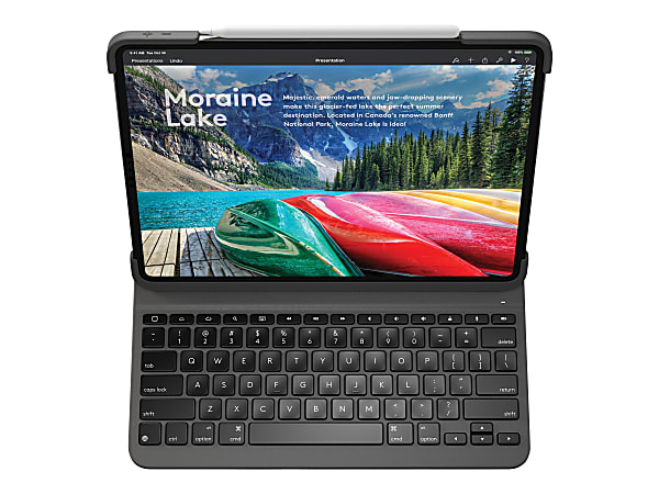 Logitech® Slim Folio Pro Keyboard Case, 12.9"