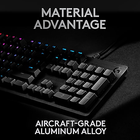 G512 Carbon RGB Mechanical Gaming Keybo… Logitech G512 Mechanical Gaming Keyboard