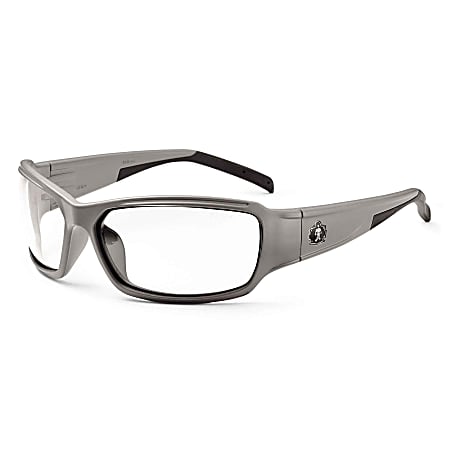 Ergodyne Skullerz® Safety Glasses, Thor, Matte Gray Frame,