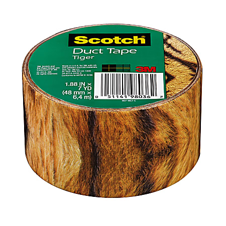 Scotch® Colored Duct Tape, 1 7/8" x 10 Yd., Wild Cat 2