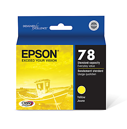 Epson® 78 Claria® Yellow Ink Cartridge, T078420