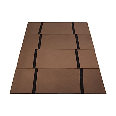 DMI Folding Bed Board 34 H x 30 W x 60 D Brown Office Depot