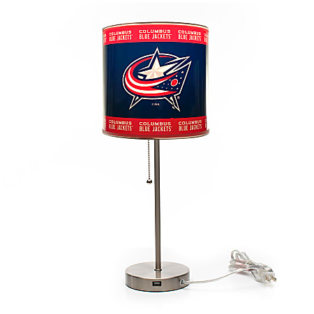 Imperial NHL Table Lamp, 19"H, Columbus Blue Jackets