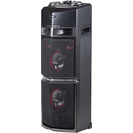 LG OJ98 Mini Hi Fi System 1800 W RMS Black CD Player Discs FM CD