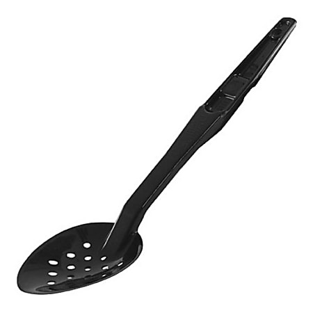 Cambro Perforated Camwear® Serving Spoon, 13", Black
