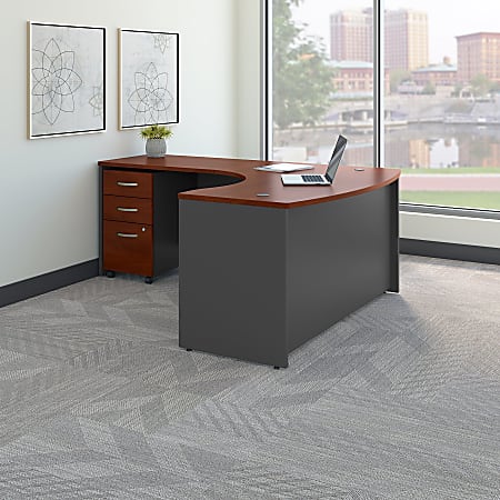 Bush Business Furniture 59 W Left Handed L Shaped Corner