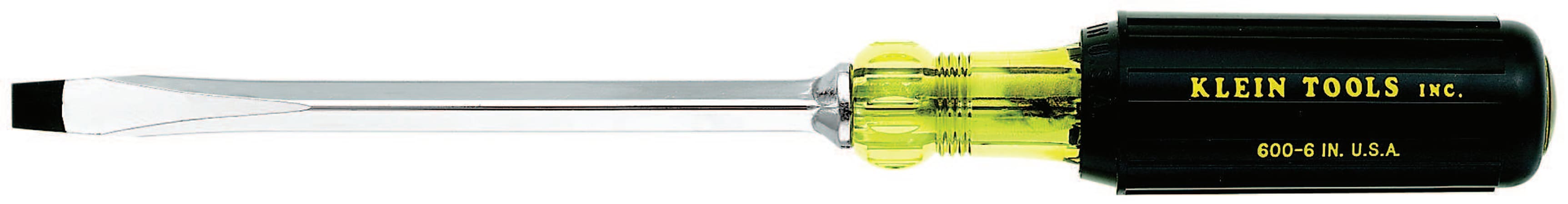 Klein Tools Keystone Tip Cushion Grip Screwdrivers, 5/16 in, 10 15/16 in Overall L