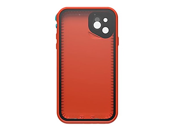 LifeProof FRE - Protective waterproof case for cell phone - fire sky (aqua/red orange) - for Apple iPhone 11