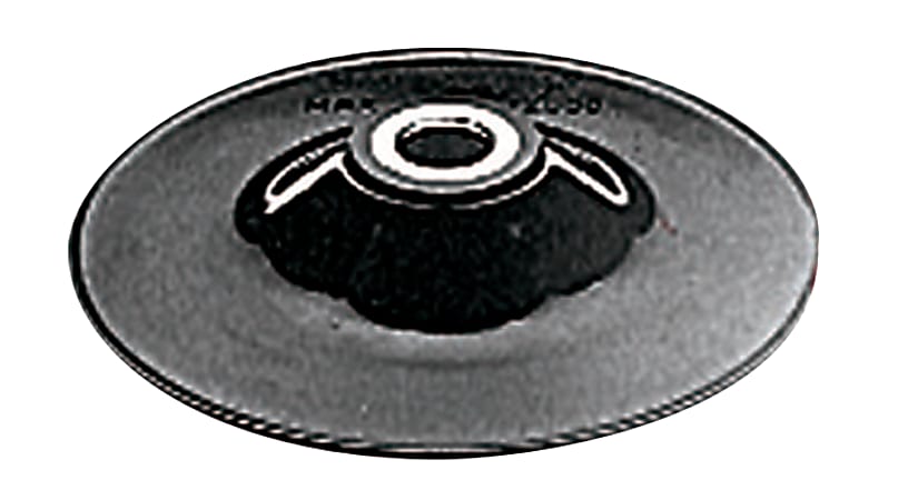 Rubber Backing Pads, 4 1/2 in