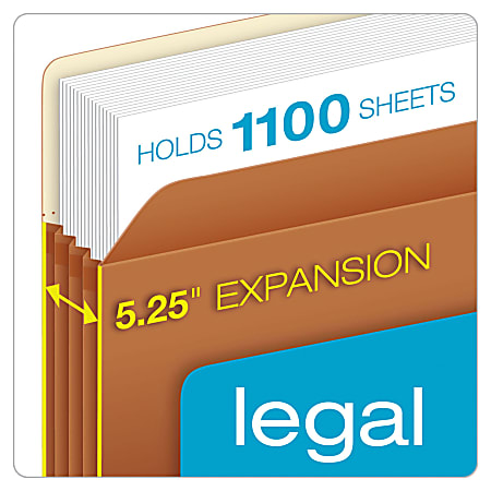 Pendaflex Earthwise Manila Expanding File Pocket 5 14 Expansion 9 12 x ...