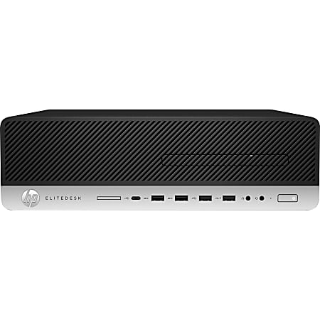 HP EliteDesk 800 G5 Desktop Computer - Intel Core i5 9th Gen i5-9500 3 GHz - 8 GB RAM DDR4 SDRAM - 256 GB SSD - Small Form Factor - Windows 10 Pro - Intel UHD Graphics 630 - English Keyboard - 250 W
