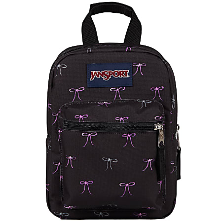 Jansport Big Break Lunch Bag, 10&rdquo;H x 7-1/2&rdquo;W x 5&rdquo;D, 35% Recycled, Bad Bows