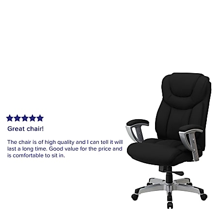Flash Furniture Hercules Big And Tall Fabric Swivel Office Chair