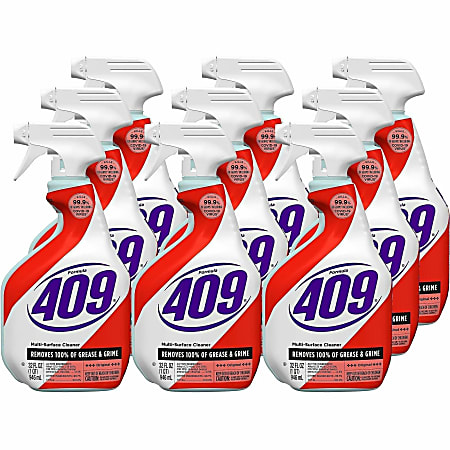Formula 409 Multi-Surface Cleaner - 32 fl oz - Original Scent - White, Red Spray Bottle - 9/Carton - 31220CT