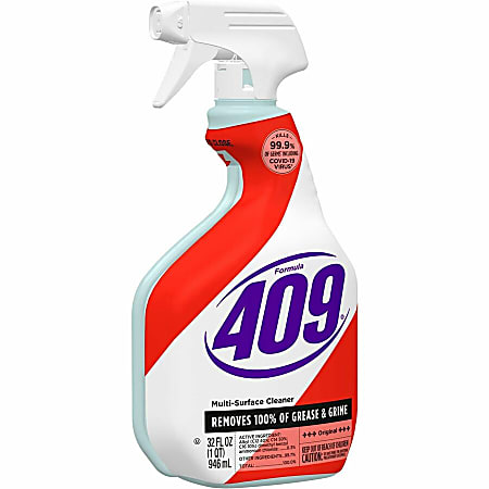 Formula 409 Multi-Surface Cleaner - Spray - 32 fl oz (1 quart) - Original  Scent - 9 / Carton - White, Red