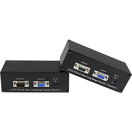 StarTech.com VGA Video Extender over Cat 5 with RS232