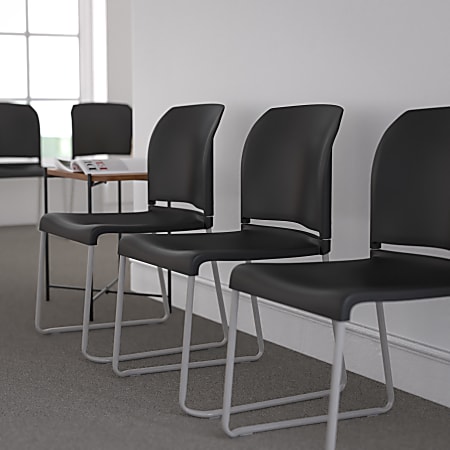 Flash furniture stackable chairs top