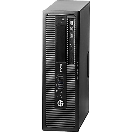 HP EliteDesk 800 G1 Desktop Computer - Intel Core i7 i7-4770 3.40 GHz - Small Form Factor - Black