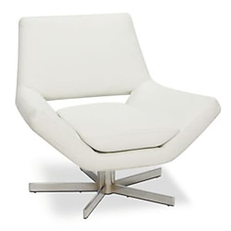 Avenue Six Yield Collection Swivel Chair, 30" W, White