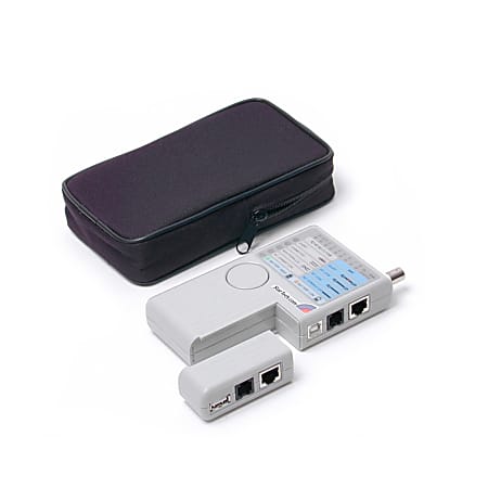 StarTech.com Professional Multi Function RJ45 RJ11 USB and BNC Cable Tester - Remote Cable Tester - Network testing device - REMOTETEST