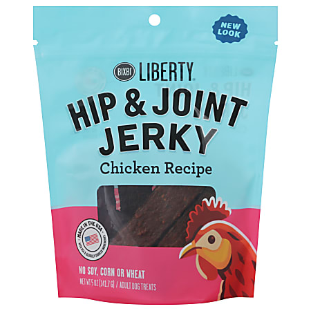 Bixbi Hip & Joint Jerky, Chicken, 5 Oz, Total Qty 6
