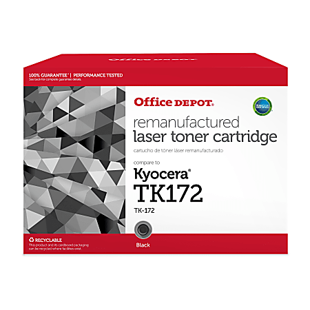 Office Depot® Black Toner Cartridge Replacement For Kyocera Mita TK172, ODTK172