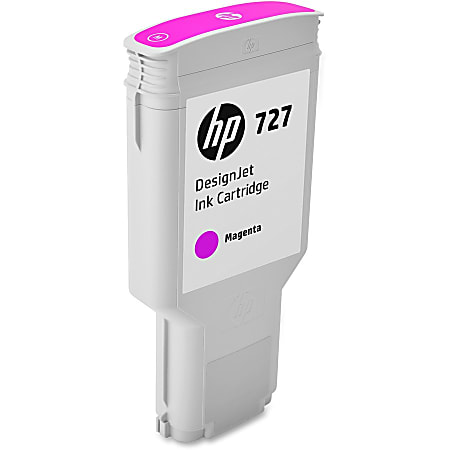 HP 727 High-Yield Magenta Ink Cartridge, F9J77A