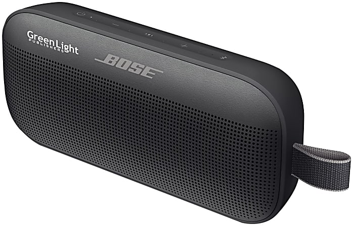 Custom Bose Flex Promotional Bluetooth Speaker, 3-9/16” x 7-15/16”, Black
