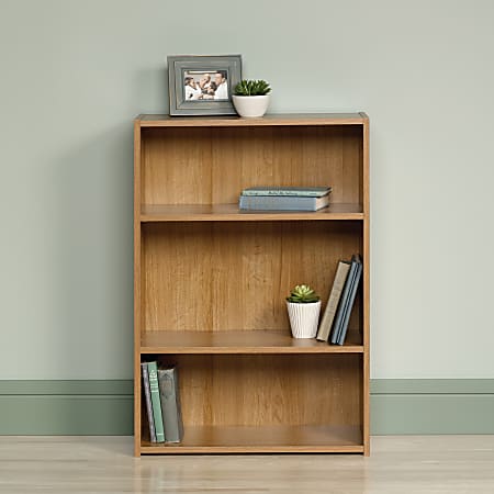3 shelf solid wood hot sale bookcase