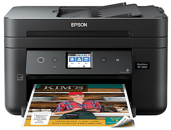 Epson® WorkForce® WF-2860 Wireless Color Inkjet All-In-One Printer
