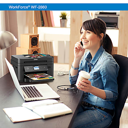 Epson WorkForce WF 2860 Wireless Inkjet All In One Color Printer