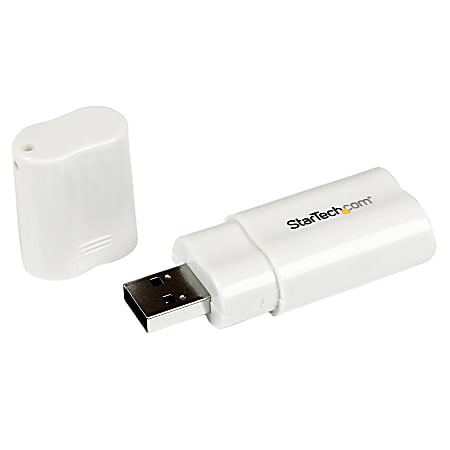 StarTech USB to Stereo Audio Adapter Converter