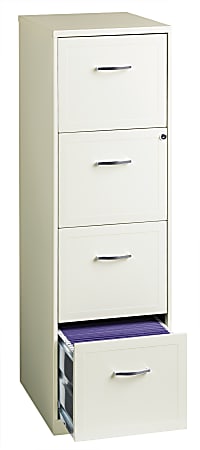 4 Drawers Storage Cabinet Polypropelene White 18x25x65cm Durable Organizer New 