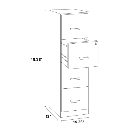 Smart File, 4 Drawer, 46.38 Smart File, 4 Drawer, 46.38