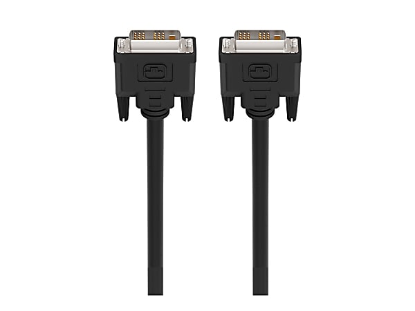 Belkin - DVI cable - single link - DVI-D (M) to DVI-D (M) - 10 ft