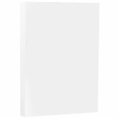 JAM Paper® Legal Card Stock, Strathmore Bright White Wove, Legal (8.5" x 14"), 80 Lb, Pack Of 50
